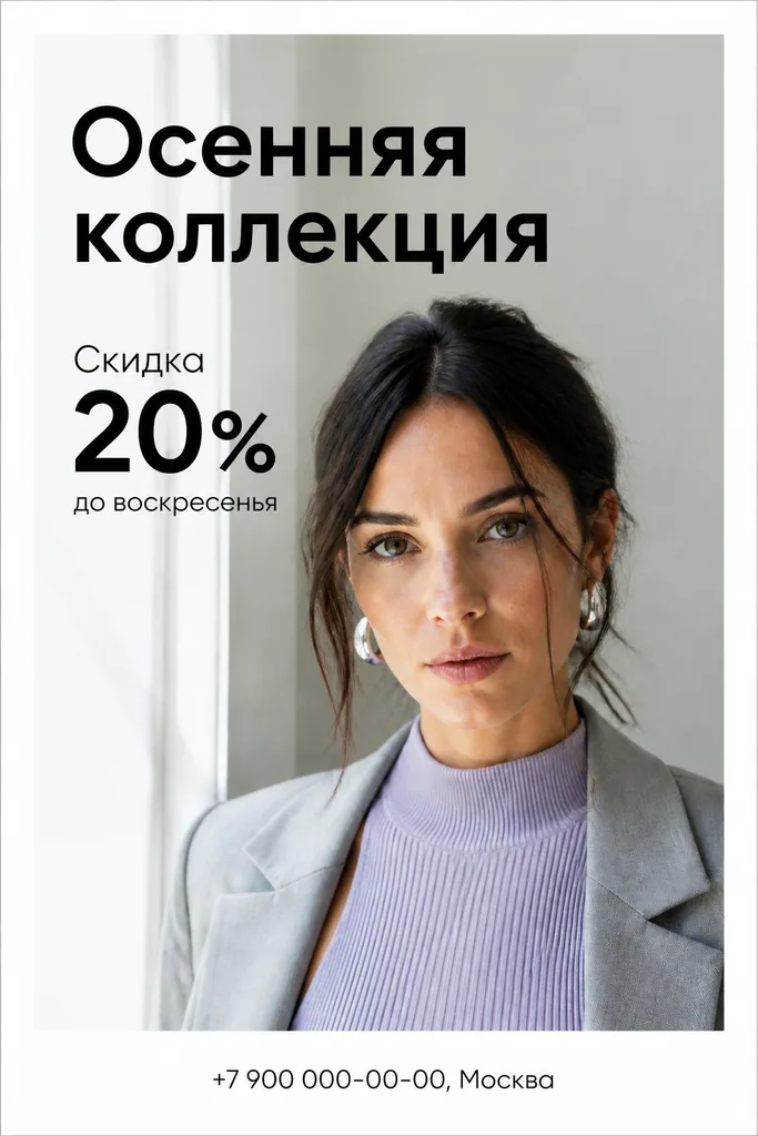 Листовка / Флаер, пример 1