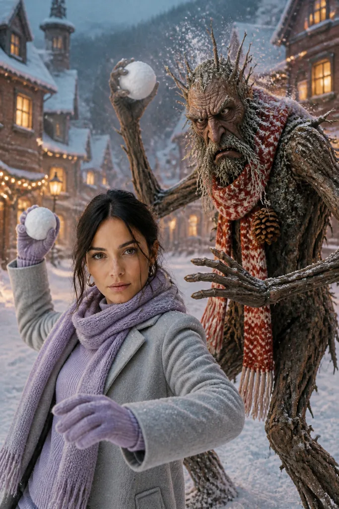 Зимняя сказка с лесным ворчуном, пример 1